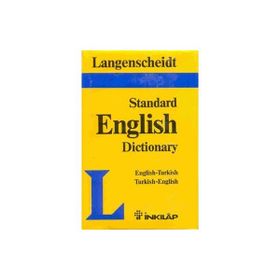 Langenscheid Standard English Dictionary English-Turkish Turkish-English Resuhi Akdikmen