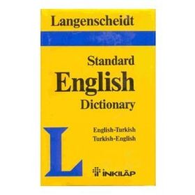 Langenscheid Standard English Dictionary English-Turkish Turkish-English Resuhi Akdikmen
