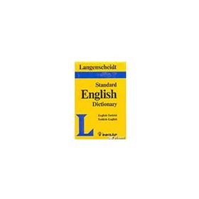 Langenscheid Standard English Dictionary English-Turkish Turkish-English Resuhi Akdikmen