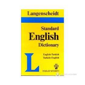 Langenscheid Standard English Dictionary English-Turkish Turkish-English Resuhi Akdikmen