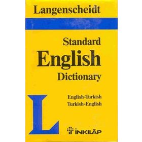 Langenscheid Standard English Dictionary English-Turkish Turkish-English Resuhi Akdikmen