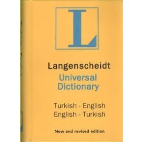Langenscheidt’s Universal Dictionary English - Turkish / Turkish - English New and Revised Edition - H. J. Kornrumpf - Altın Kitaplar