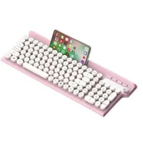 Langtu L3 Kablolu Pembe Renk Mekanik Klavye