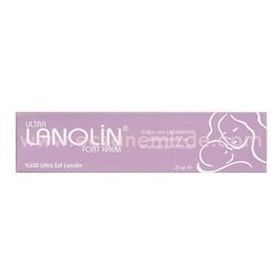 Lanolin Fort Krem 20 gr Göğüs Ucu Çatlaklarına