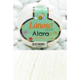 Lanoso 955 Beyaz Alara Amigurumi Örgü İpi