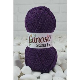 Lanoso 959 Mor Simsim Örgü İpi