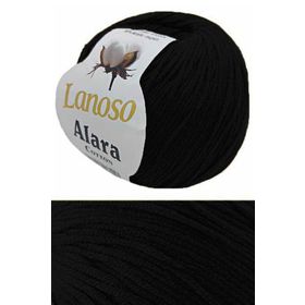Lanoso 960 Siyah Alara Amigurumi 50 gr Örgü İpi