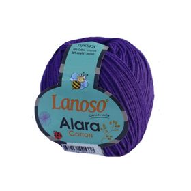Lanoso Alara 944 Mor 50 gr El Örgü İpi