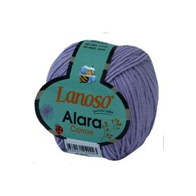 Lanoso Alara 947 Lila 50 gr El Örgü İpi
