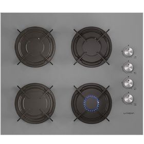 Lanova G16400-217 Gri Cam Ankastre Ocak