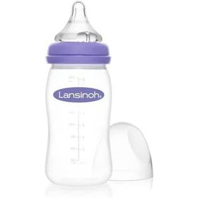 Lansinoh 240 ml Şeffaf Orta Akış Biberon