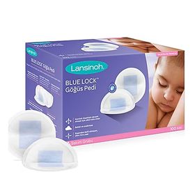 Lansinoh 2x100 Blue Lock Göğüs Pedi