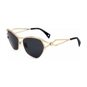 Lanvin LNV 114S 710 58 Kadın Geometrik Gold Metal Güneş Gözlüğü