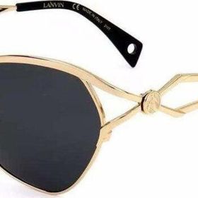 Lanvin LNV 114S 710 58 Kadın Geometrik Gold Metal Güneş Gözlüğü