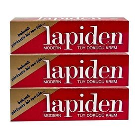 Lapiden 3'lü Modern Tüy Dökücü Krem