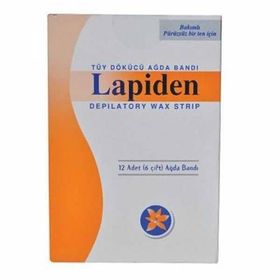Lapiden Tüy Dökücü Ağda Bandı - 12 Adet