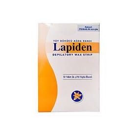 Lapiden Tüy Dökücü Ağda Bandı - 12 Adet