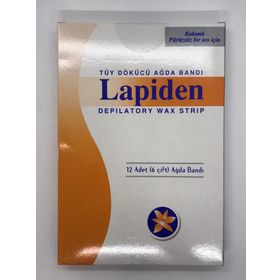 Lapiden Tüy Dökücü Ağda Bandı - 12 Adet