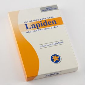 Lapiden Tüy Dökücü Ağda Bandı - 12 Adet
