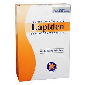 Lapiden Tüy Dökücü Ağda Bandı - 12 Adet