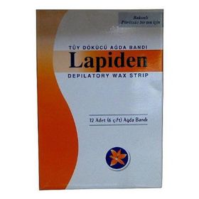 Lapiden Tüy Dökücü Ağda Bandı - 12 Adet