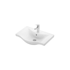 Lapino Beyaz Basic 65 cm Konsollu Lavabo