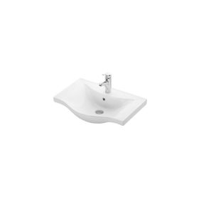 Lapino Beyaz Basic 65 cm Konsollu Lavabo
