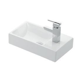 Lapino Minos 45x26 cm Beyaz Lavabo