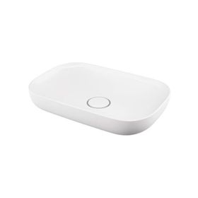 Lapino Premium 60 cm Tezgah Üstü Beyaz Renk Lavabo