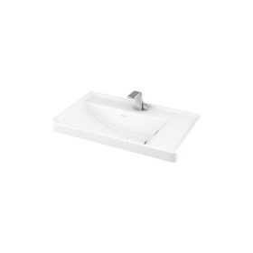 Lapino Quattro 60 cm Konsollu Etejerli Beyaz Renk Lavabo