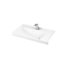 Lapino Quattro 60 cm Konsollu Etejerli Beyaz Renk Lavabo
