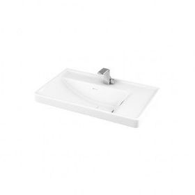 Lapino Quattro 60 cm Konsollu Etejerli Beyaz Renk Lavabo