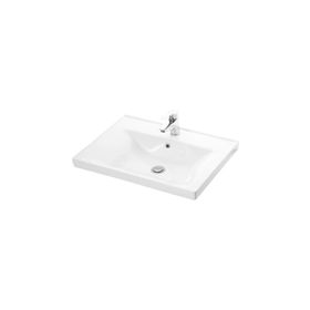 Lapino Sava 65 cm Konsollu Beyaz Renk Lavabo