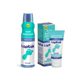 Lapitak 150 ml Ayak Kokusu İçin Deodorant ve 60 ml Krem