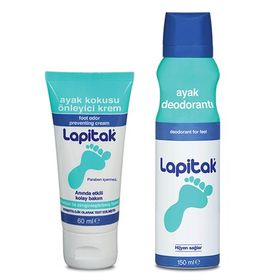 Lapitak 150 ml Ayak Kokusu İçin Deodorant ve 60 ml Krem