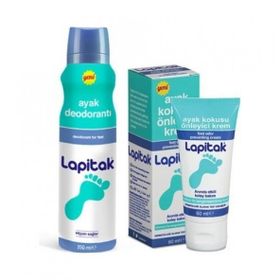 Lapitak 150 ml Ayak Kokusu İçin Deodorant ve 60 ml Krem