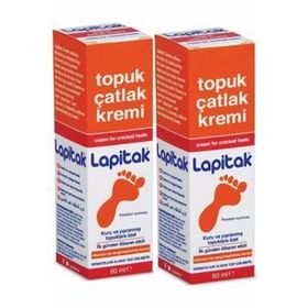 Lapitak 2x60 ml Topuk Çatlak Bakım Kremi