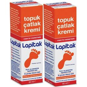 Lapitak 2x60 ml Topuk Çatlak Bakım Kremi