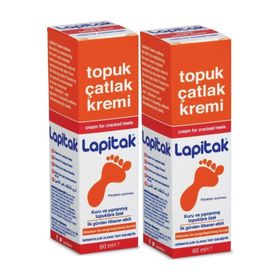 Lapitak 2x60 ml Topuk Çatlak Bakım Kremi