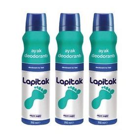 Lapitak 3x150 ml Ayak Deodorantı