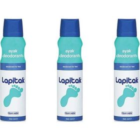 Lapitak 3x150 ml Ayak Deodorantı