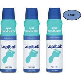 Lapitak 3x150 ml Ayak Deodorantı