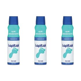 Lapitak 3x150 ml Ayak Deodorantı
