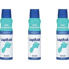 Lapitak 3x150 ml Ayak Deodorantı