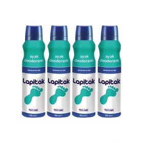 Lapitak 4x150 ml Ayak Deodorantı