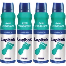 Lapitak 4x150 ml Ayak Deodorantı