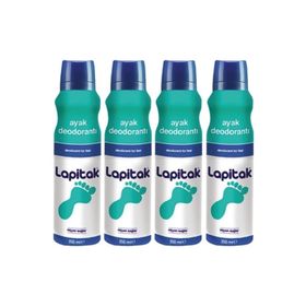 Lapitak 4x150 ml Ayak Deodorantı