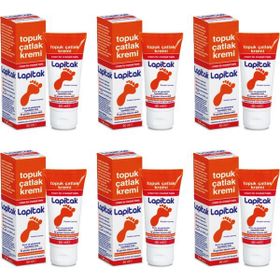 Lapitak 6x60 ml Topuk Çatlak Bakım Kremi