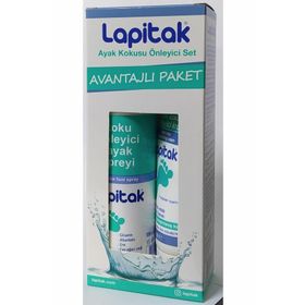 Lapitak Ayak Kokusu Önleyici Set Avantajlı Paket Koku Krem ve Sprey