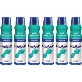 Lapitak Koku Önleyici 6x125 ml Ayak Spreyi